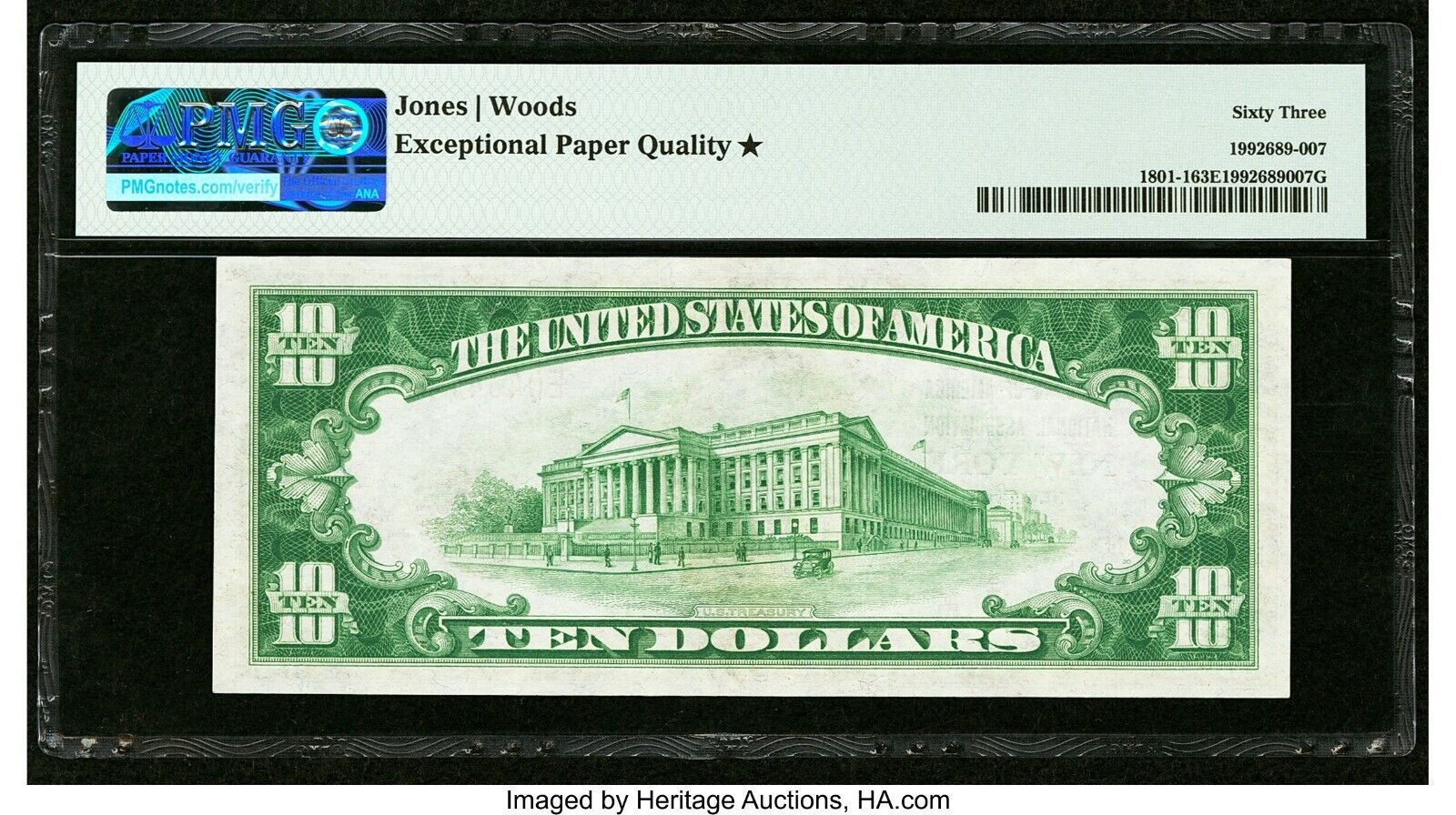 FR. 1801-1 1929 $10 New York, NY National CH#13193 b