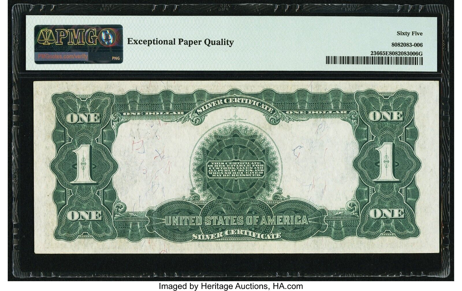 FR.236 1899 $1 Silver Certificate b