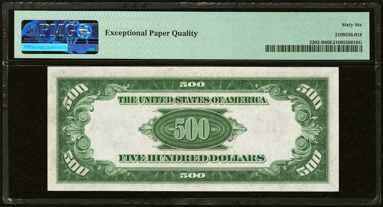 Fr. 2202-B $500 1934A Federal Reserve Note b